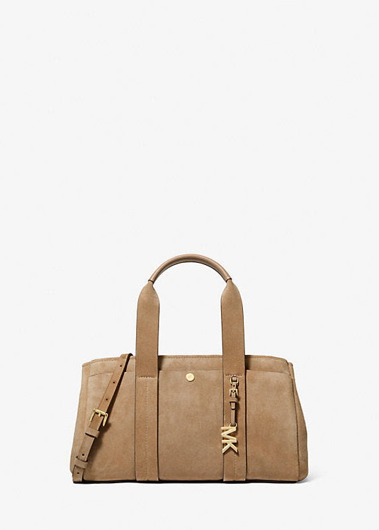 Suede Handbag