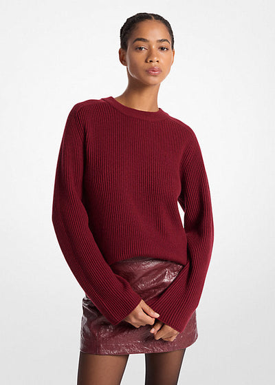 Ribbed Wool Sweater
