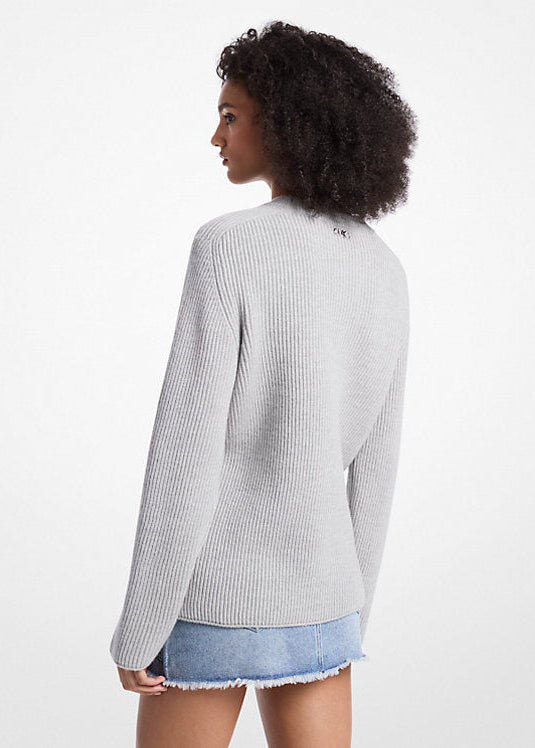 Ribbed Wool Sweater