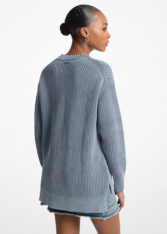Ribbed Cotton Sweater